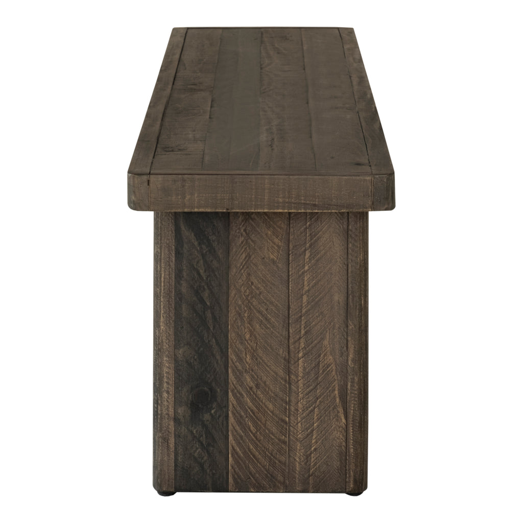 Monterey Bench Aged Brown