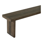 Monterey Bench Aged Brown