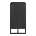Sierra 2 Door Cabinet Black