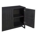 Sierra 2 Door Cabinet Black