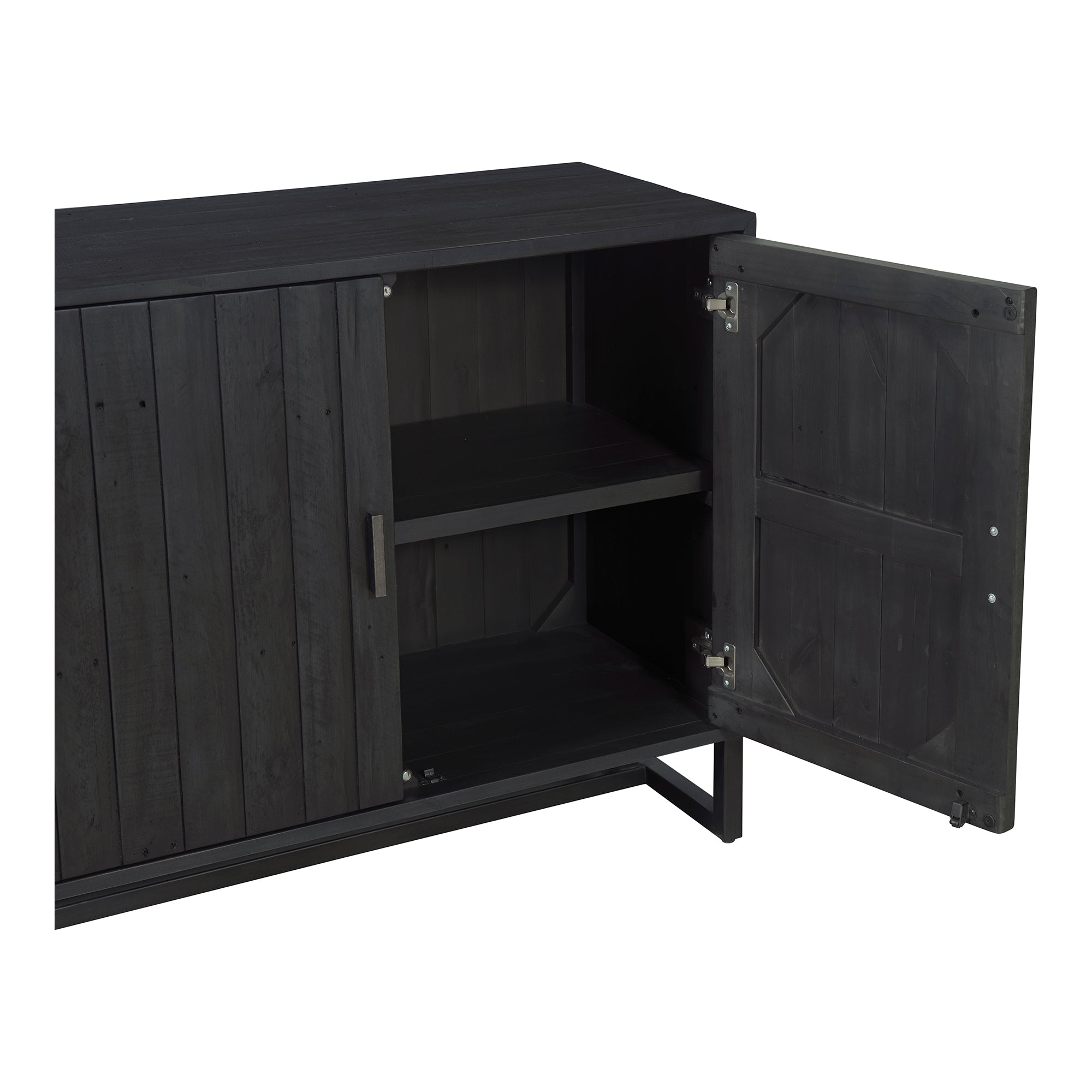 Sierra 2 Door Cabinet Black