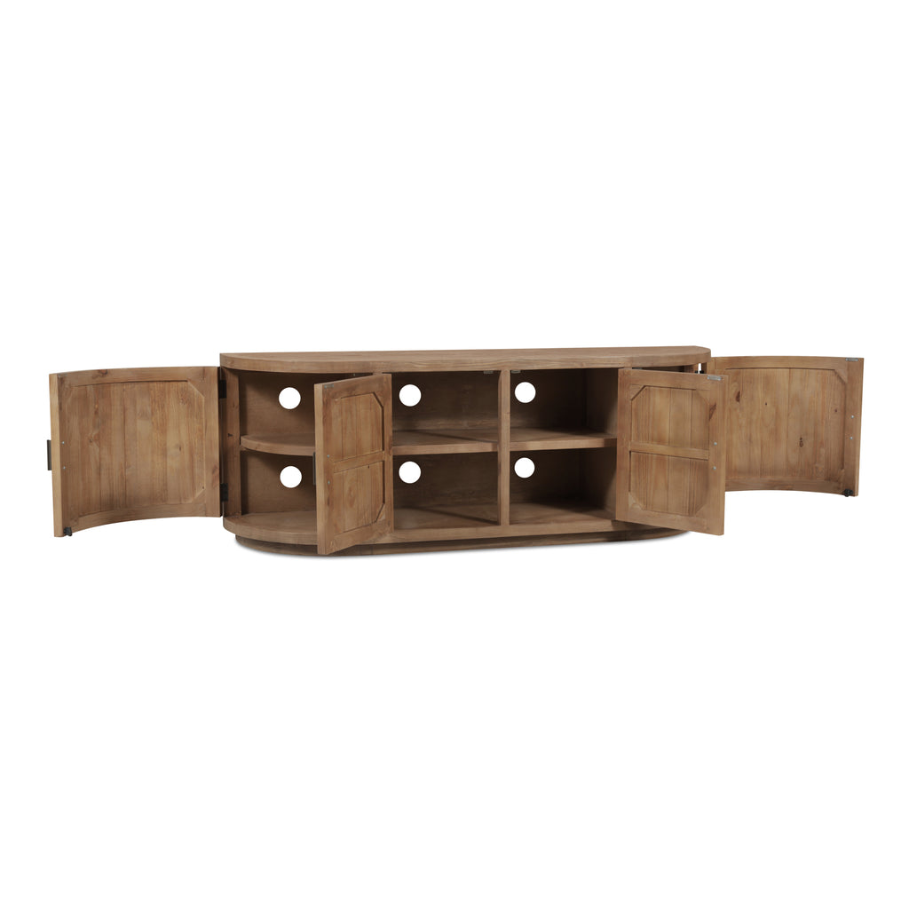 Nicola Media Cabinet Natural