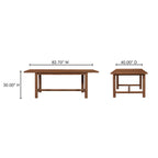 Arden Dining Table Brown