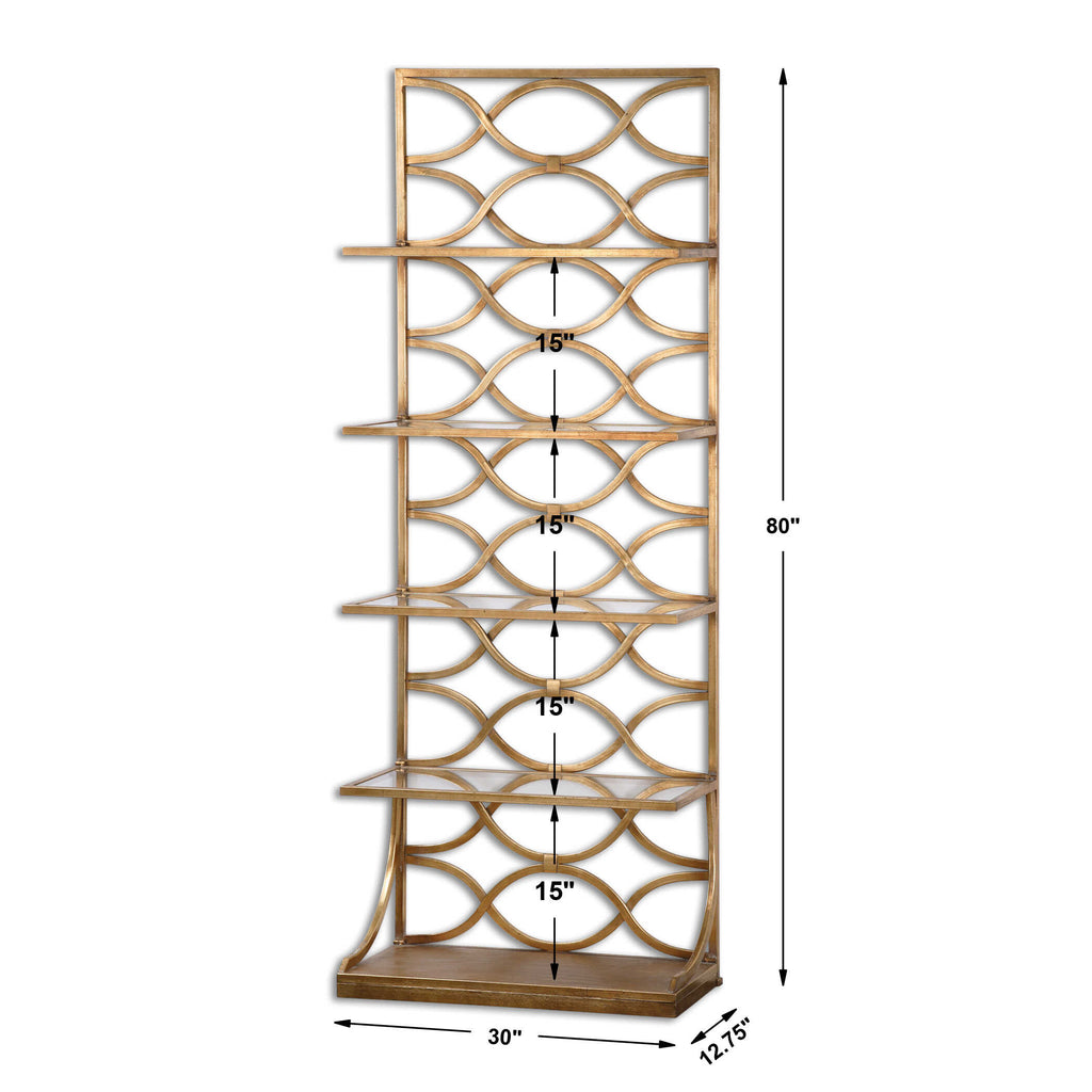 Lashaya Gold Etagere