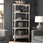 Bridgely Aged White Etagere