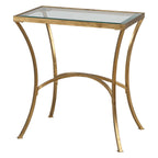 Alayna Gold End Table