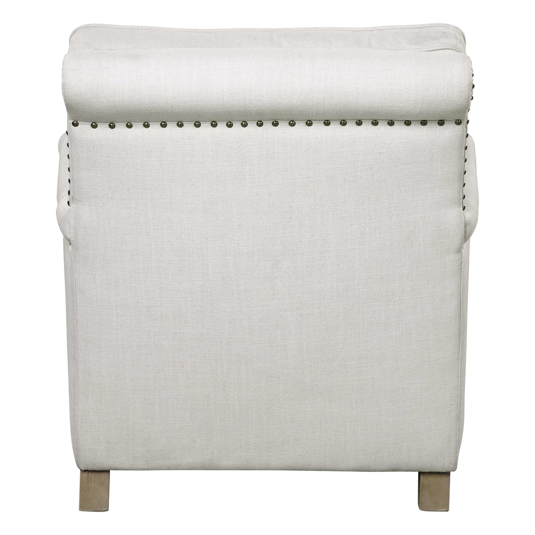 Armstead Antique White Armchair