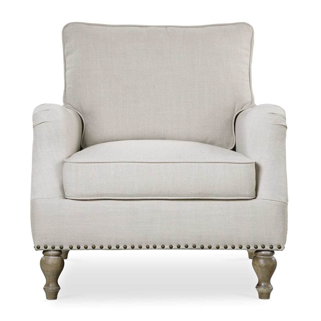 Armstead Antique White Armchair