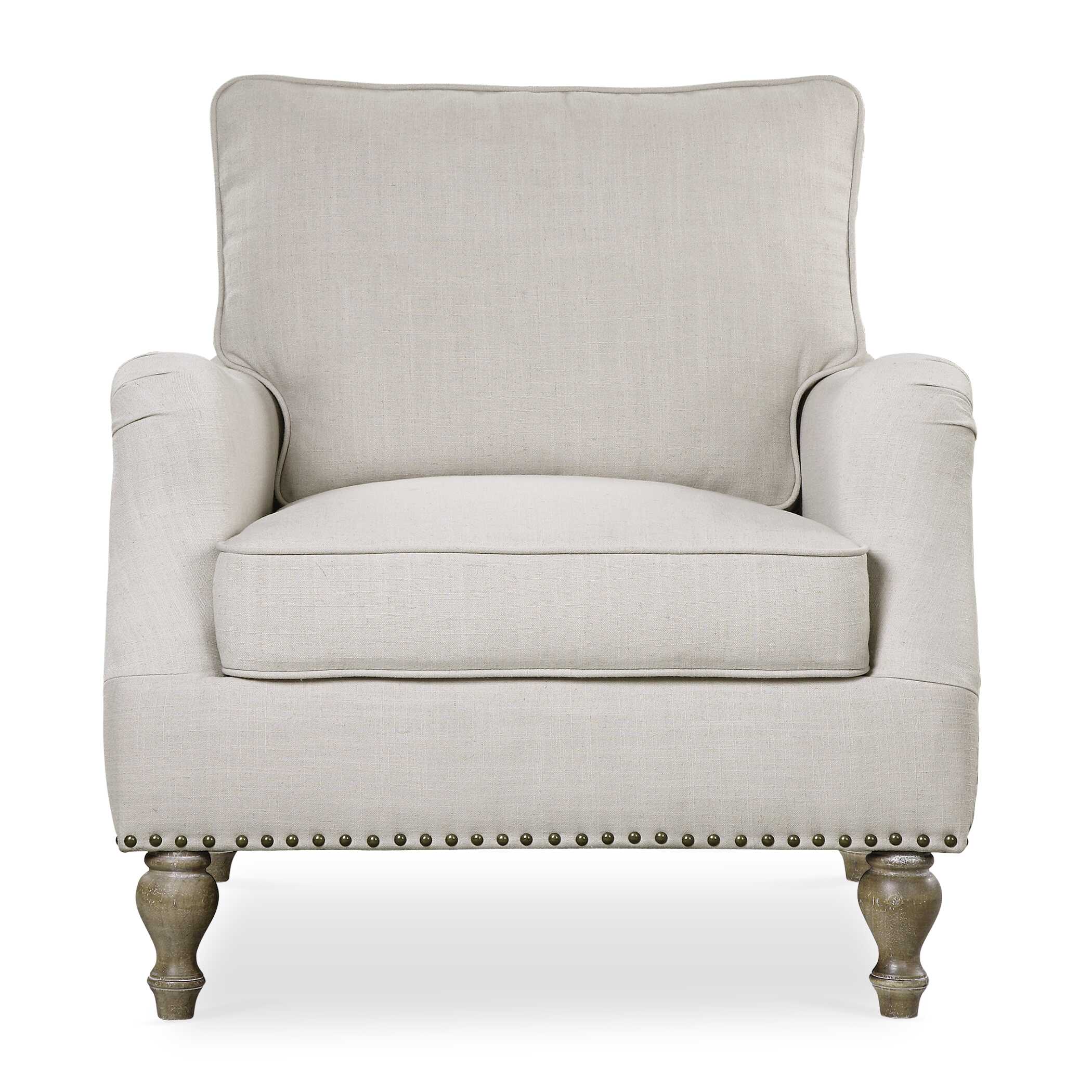 Armstead Antique White Armchair