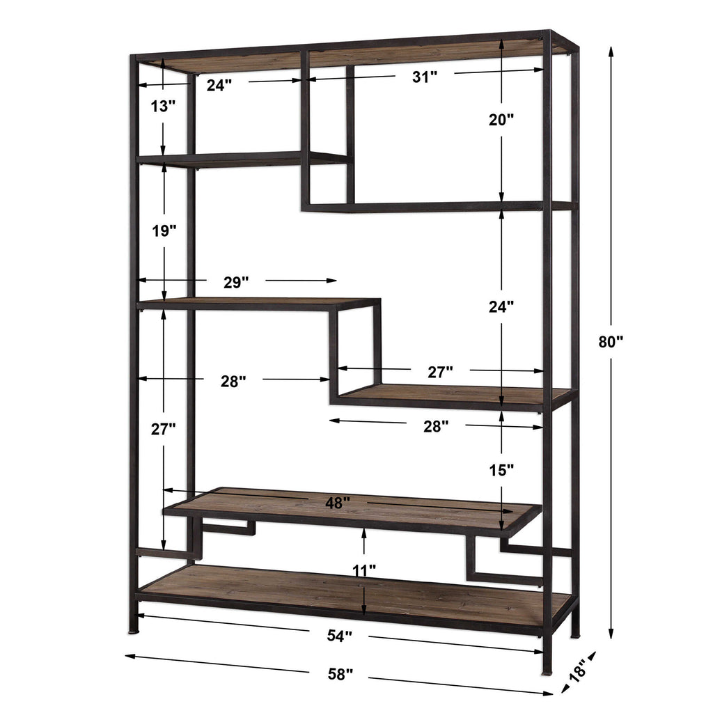 Sherwin Industrial Etagere