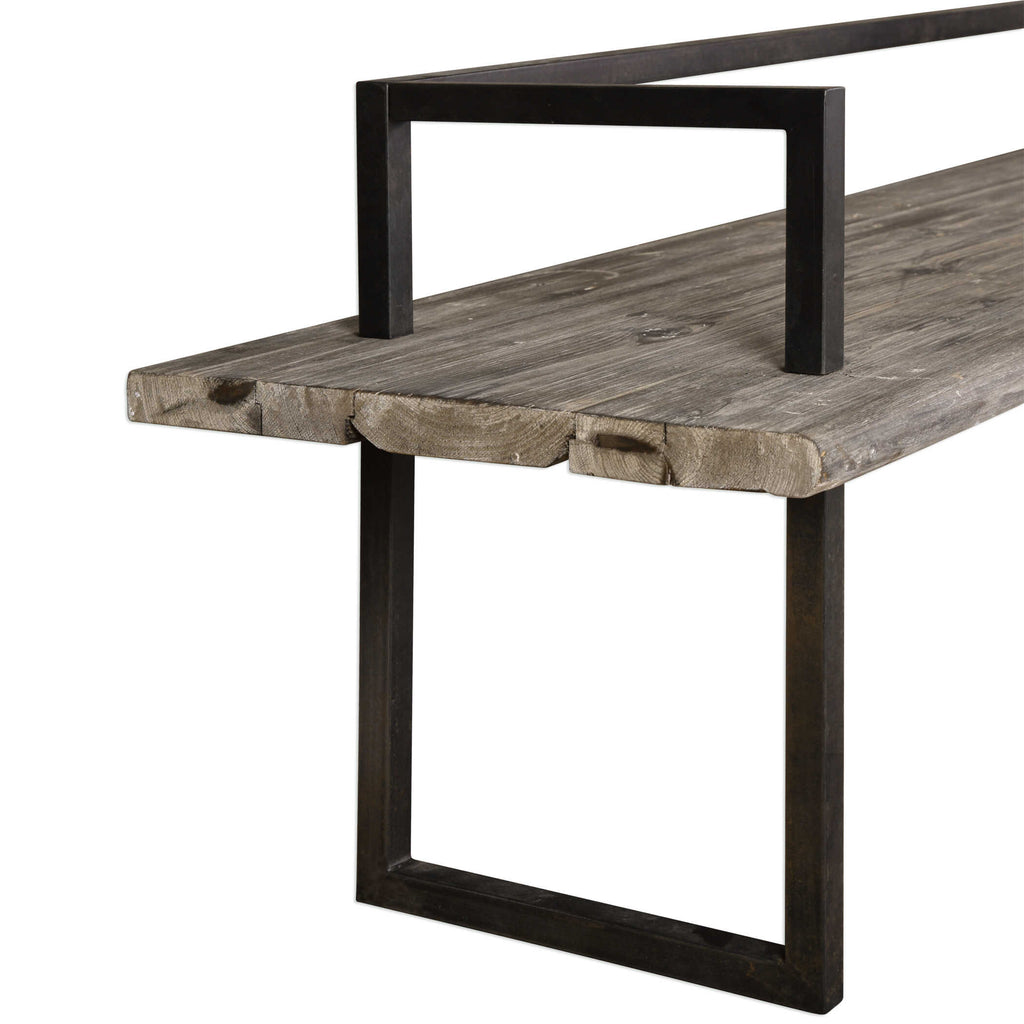 Herbert Reclaimed Wood Bench