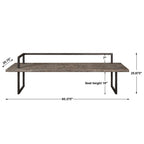 Herbert Reclaimed Wood Bench
