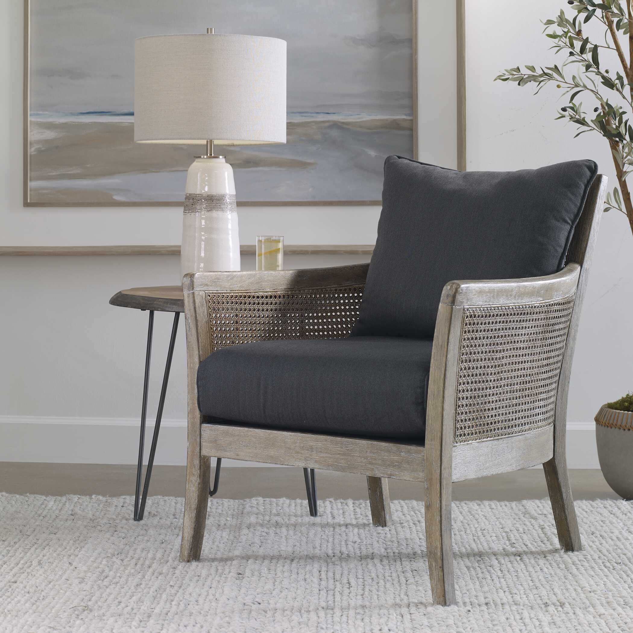 Encore Dark Gray Armchair