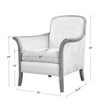 Brittoney Taupe Armchair