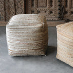 Shiro Beige Pouf