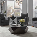 Volker Worn Black Coffee Table