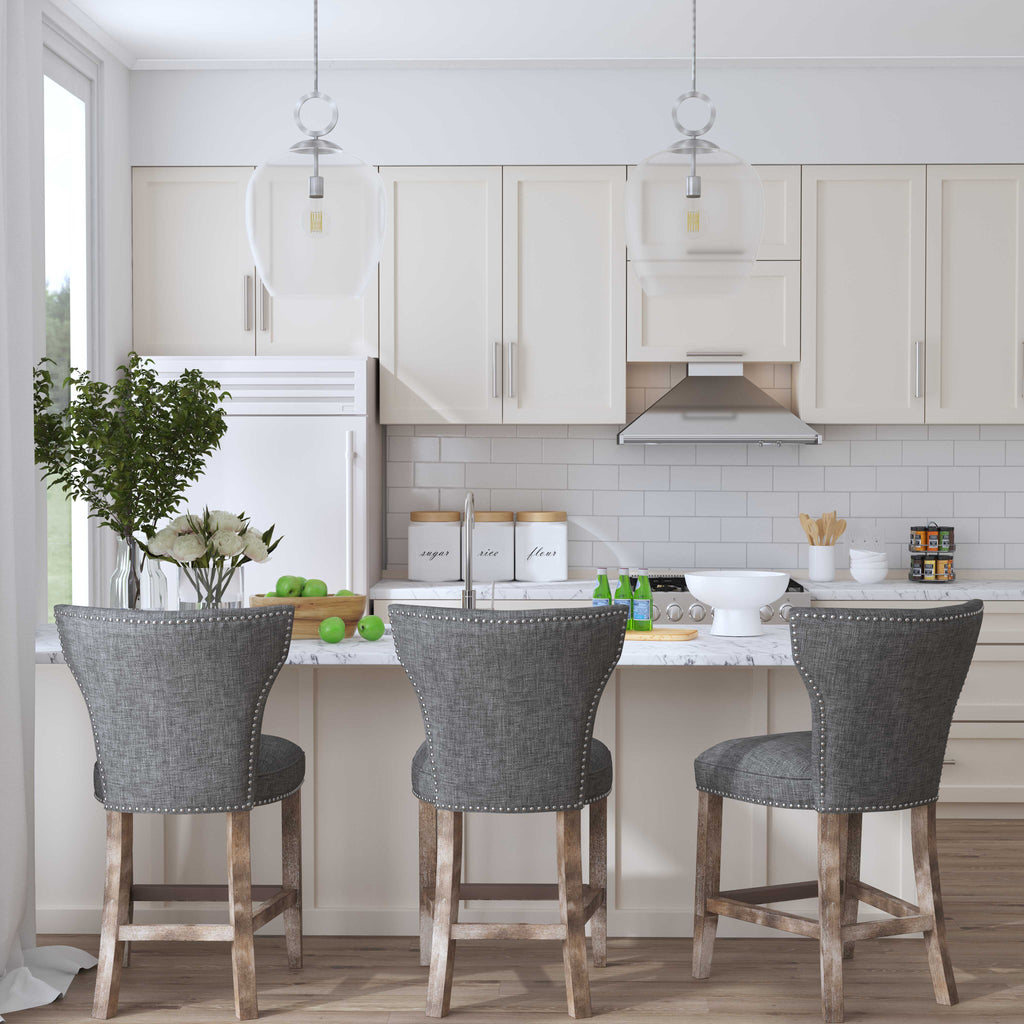 Arnaud Charcoal Counter Stool