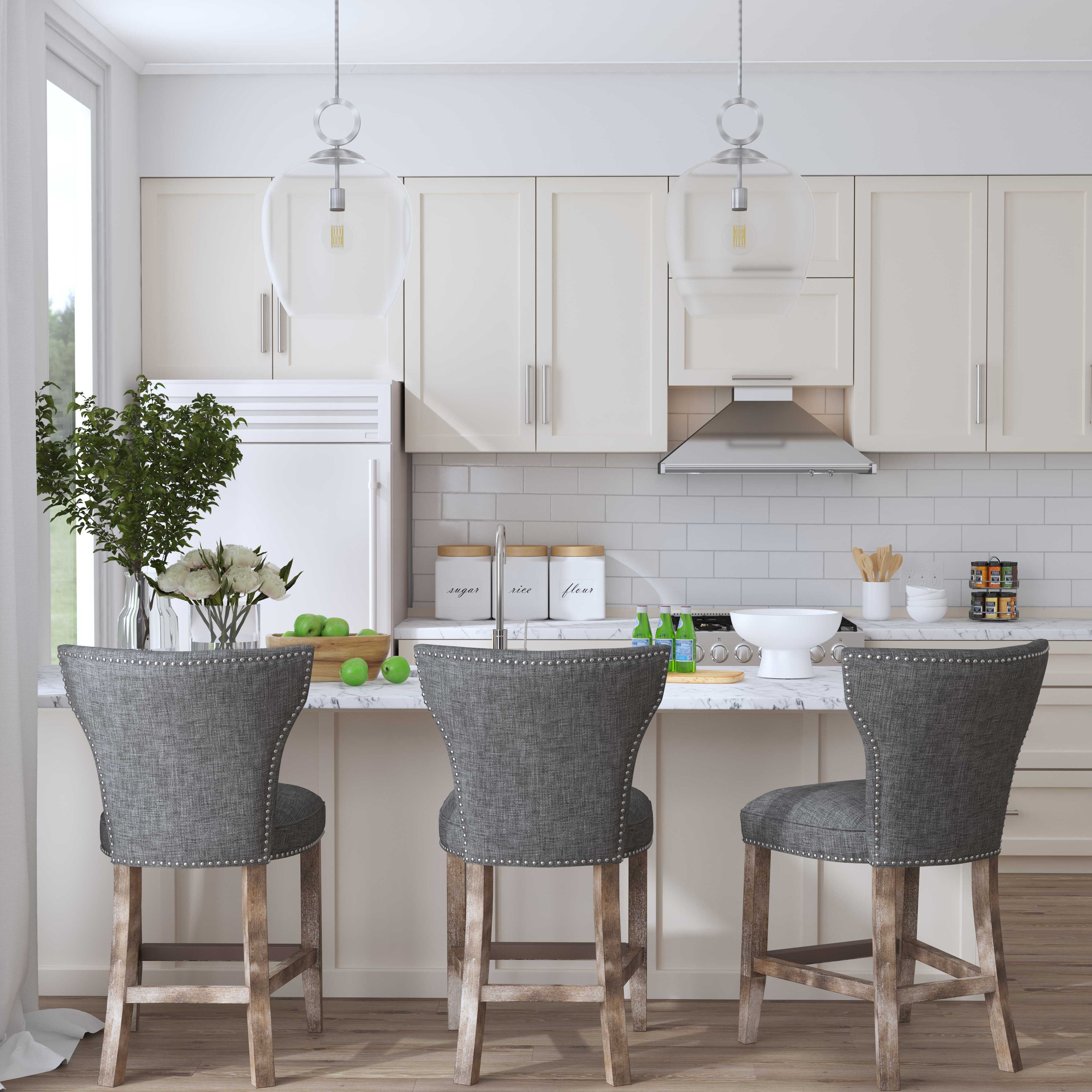 Arnaud Charcoal Counter Stool