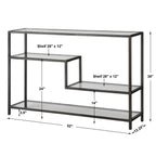 Leo Industrial Console Table