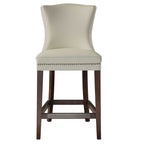 Dariela White Counter Stool