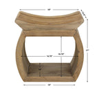 Connor Elm Accent Stool
