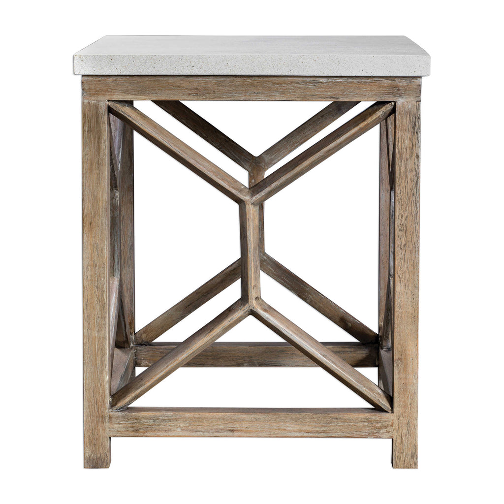Catali Stone End Table