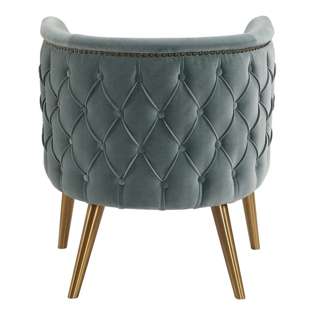 Haider Gray Accent Chair