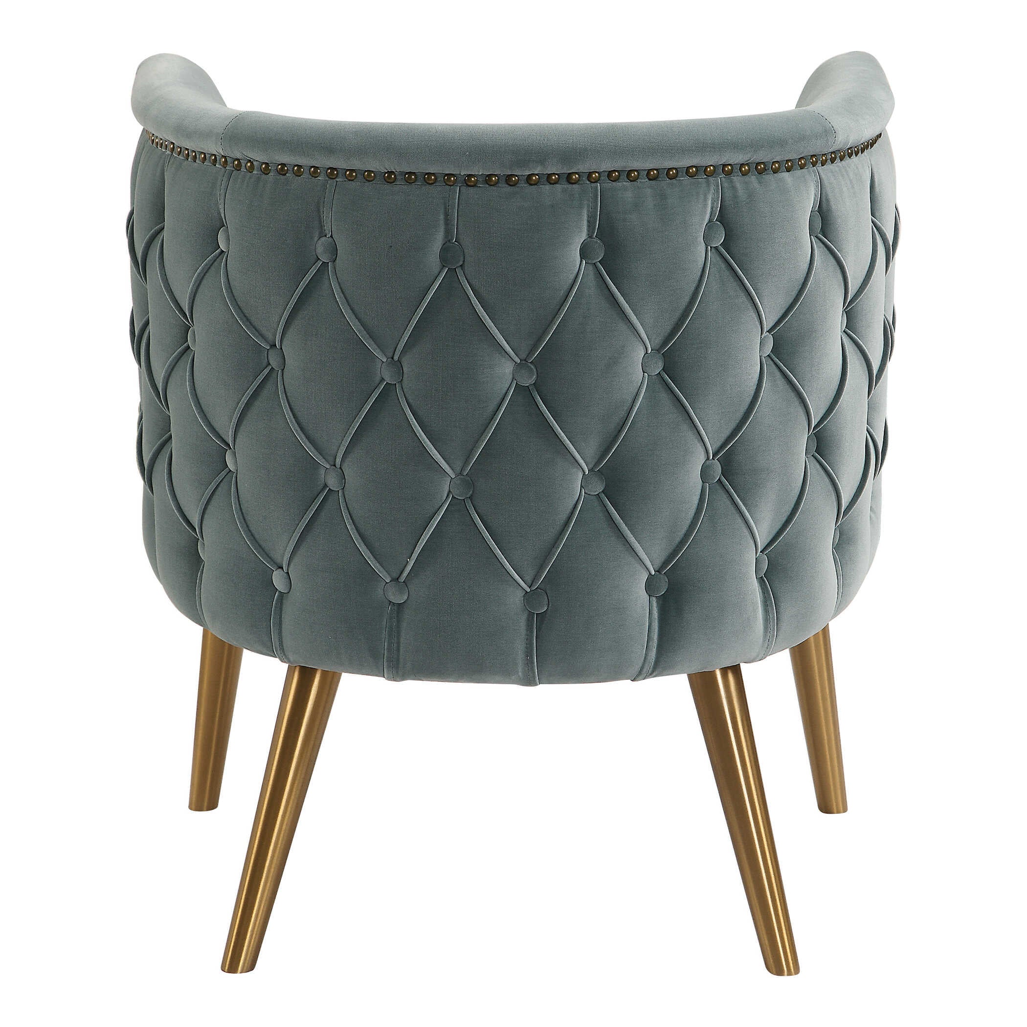 Haider Gray Accent Chair