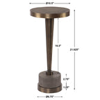 Masika Bronze Accent Table