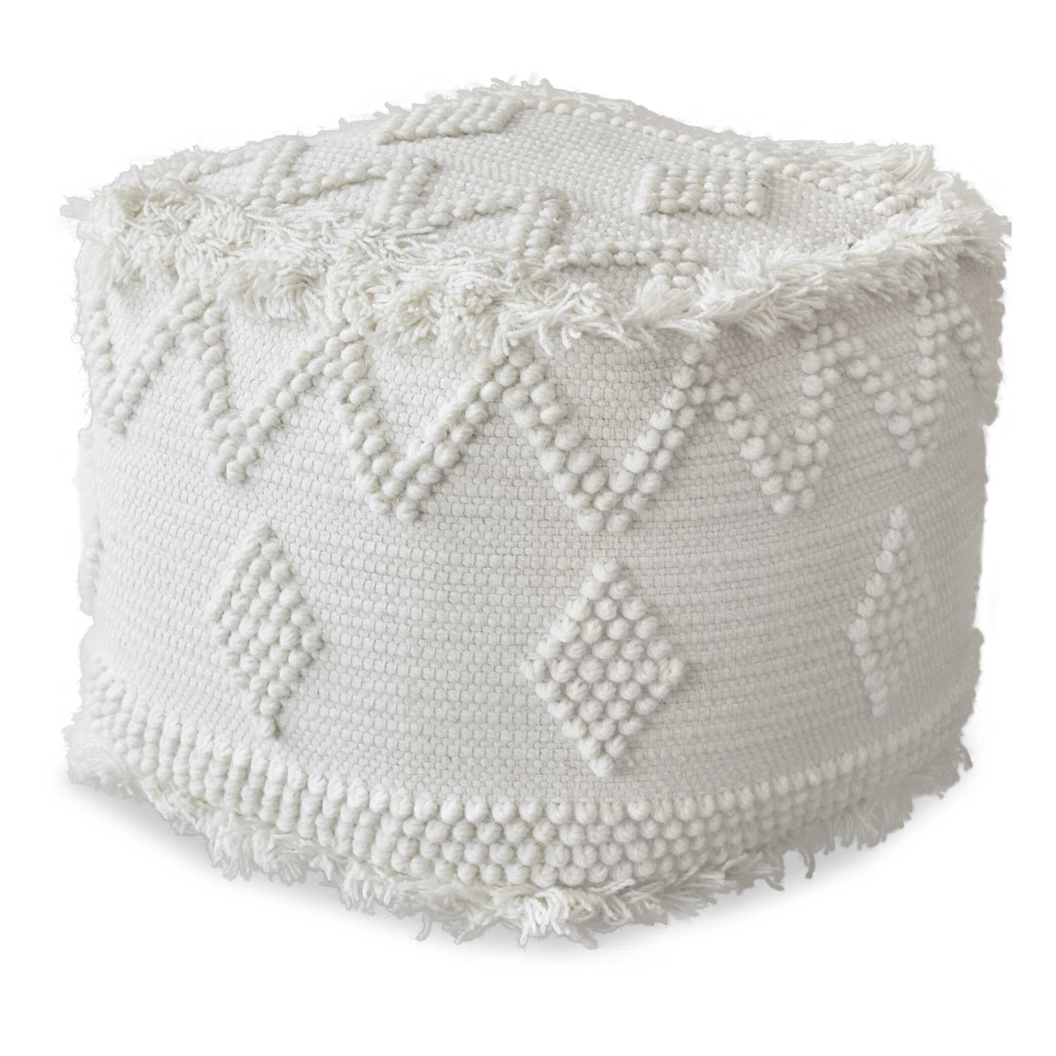 Uriah Ivory Pouf