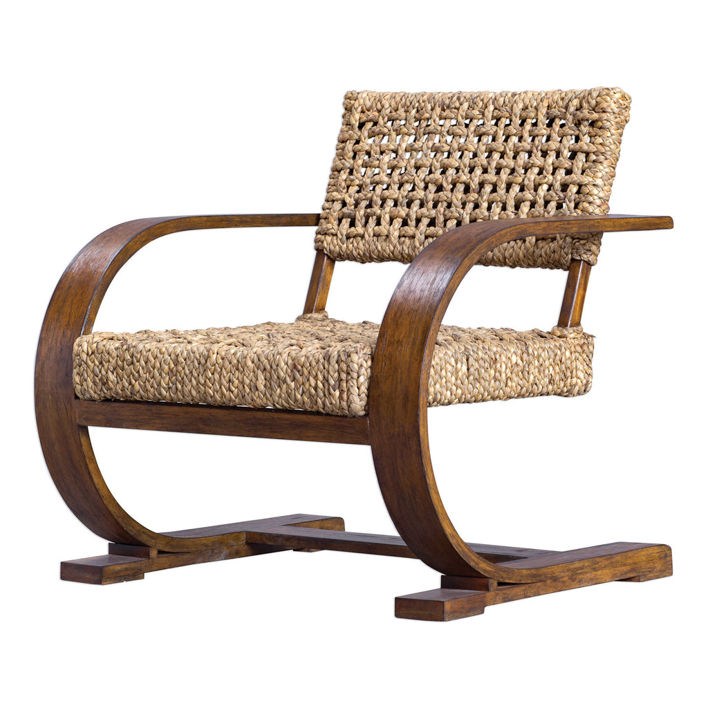 Rehema Natural Woven Accent Chair