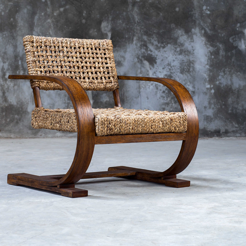 Rehema Natural Woven Accent Chair