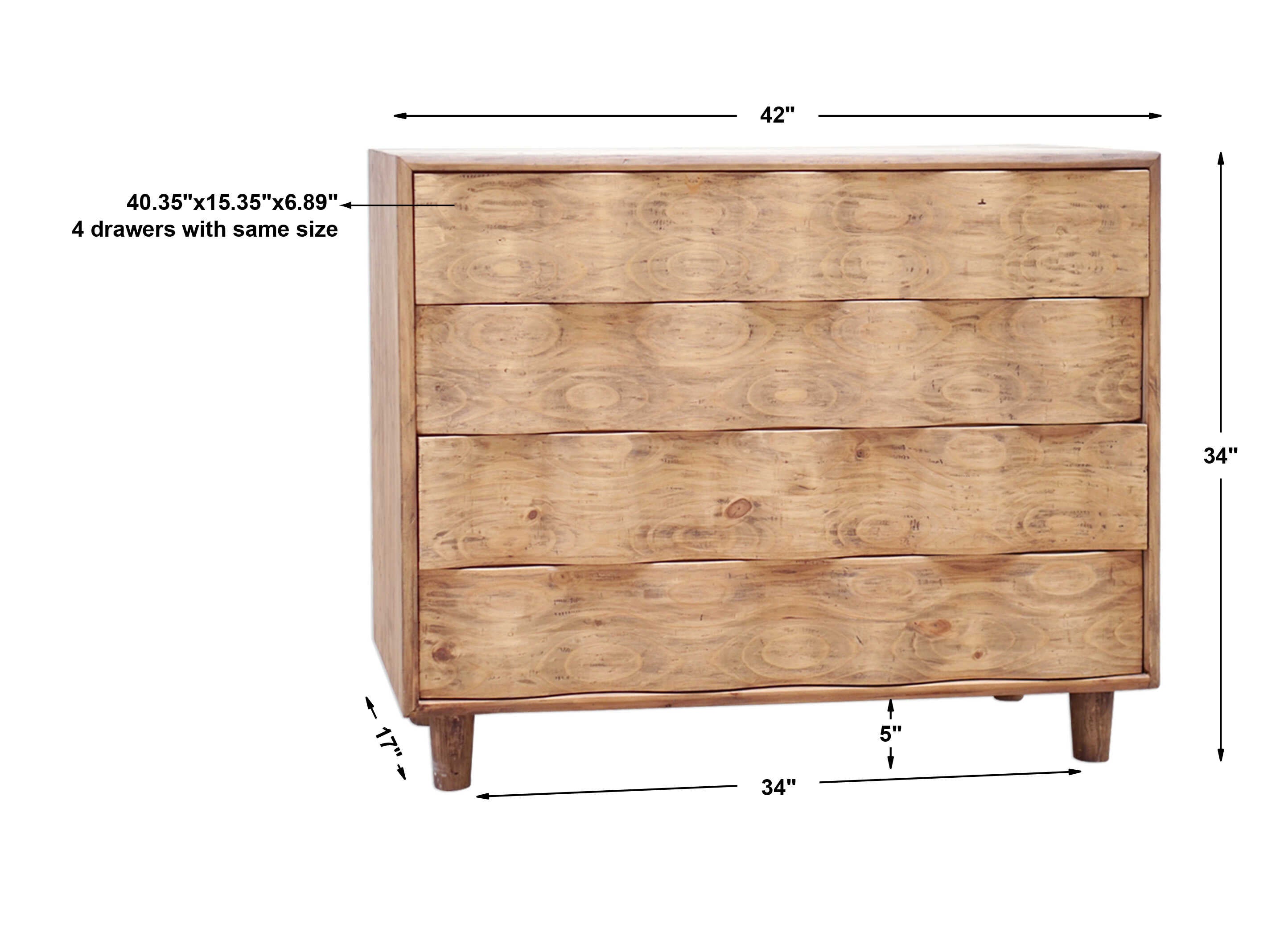 Crawford Light Oak Accent Chest