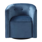 Mallorie Blue Swivel Chair