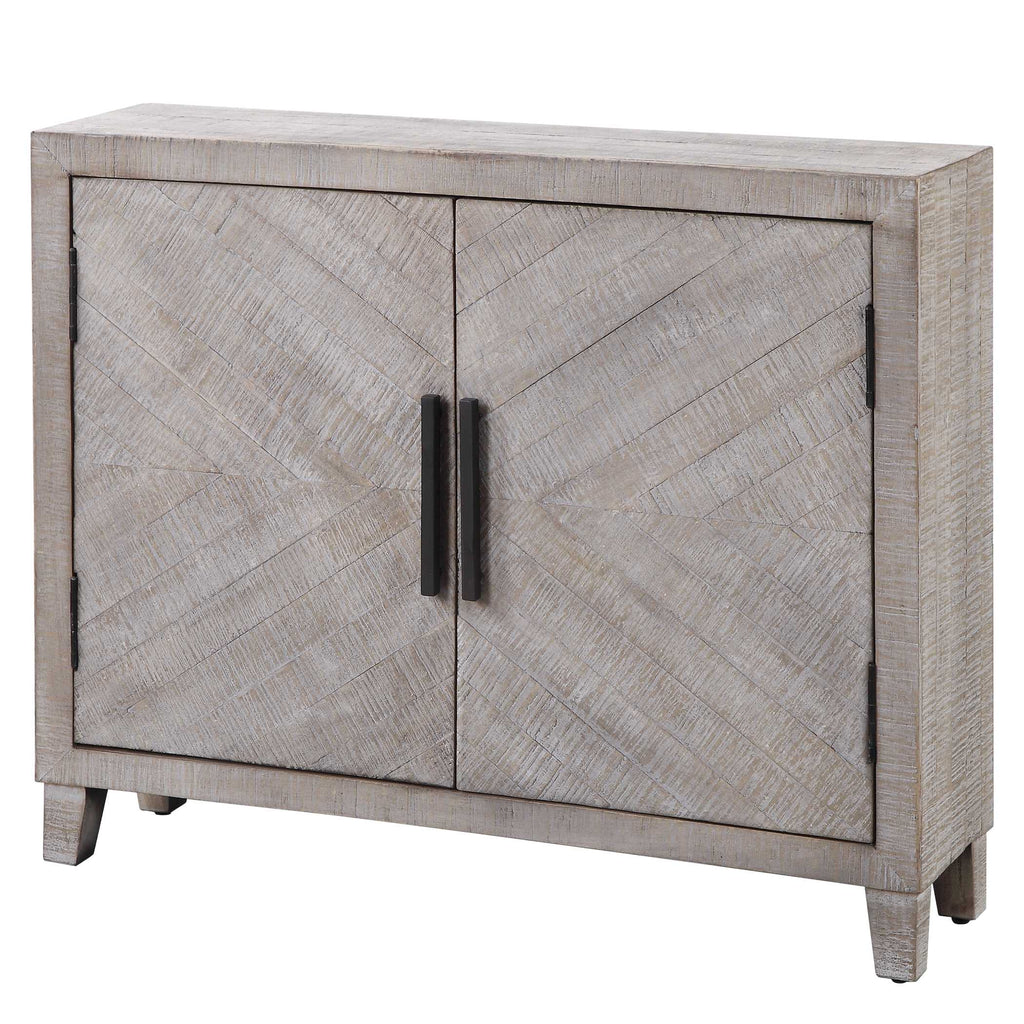 Adalind White Washed Accent Cabinet