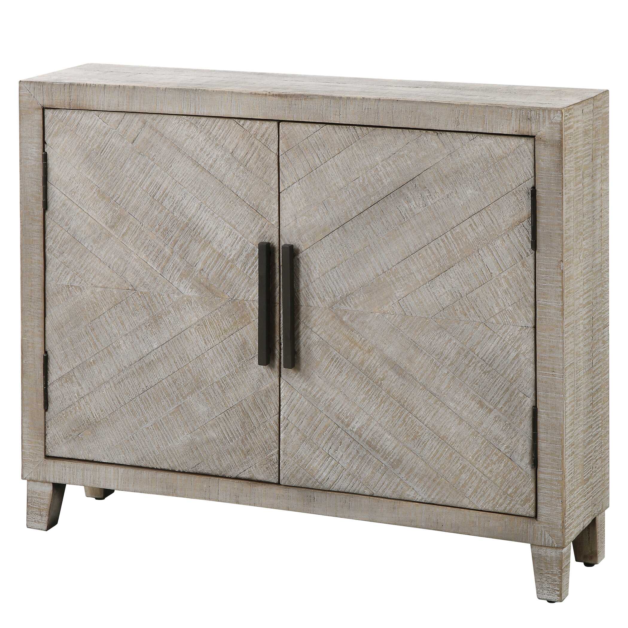 Adalind White Washed Accent Cabinet