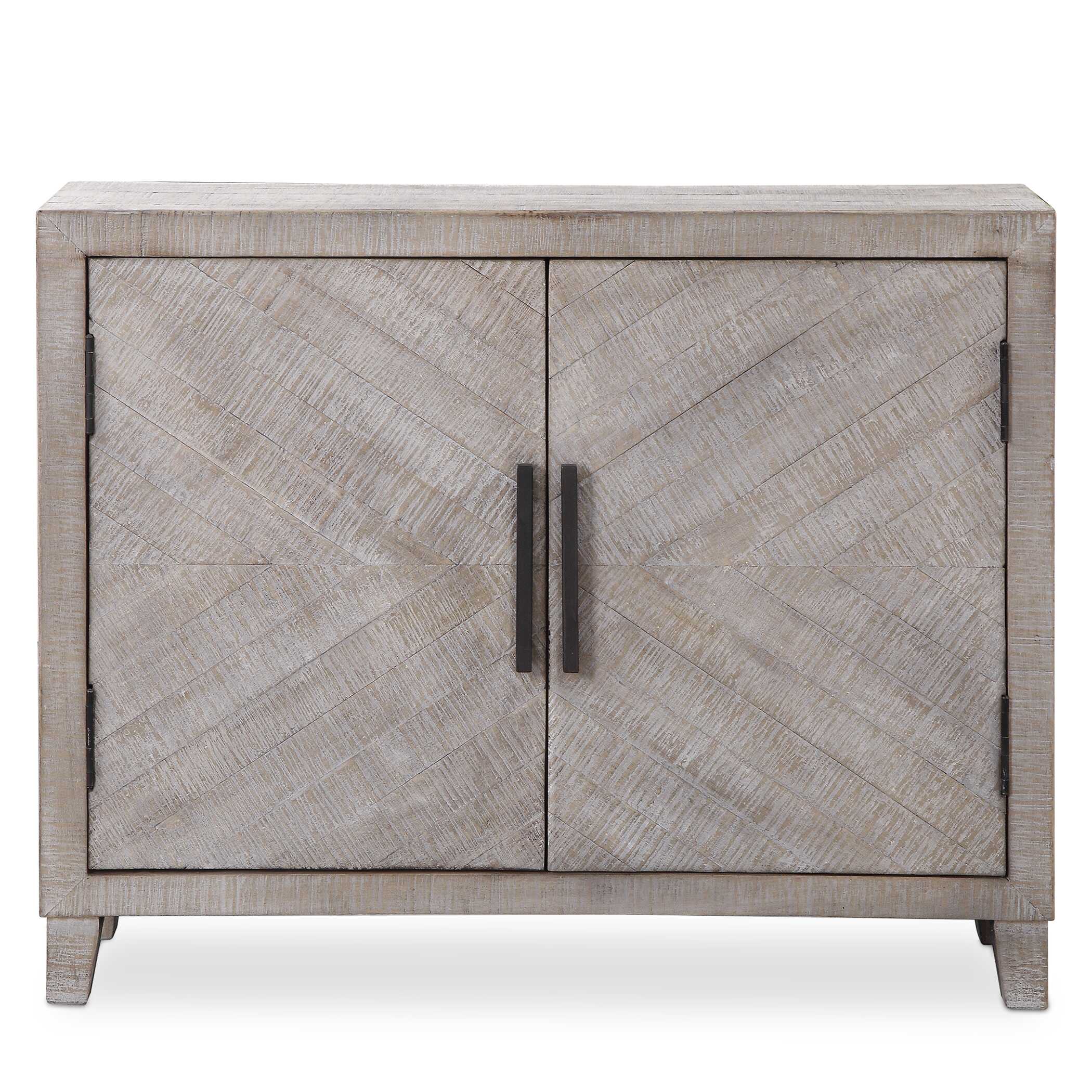 Adalind White Washed Accent Cabinet