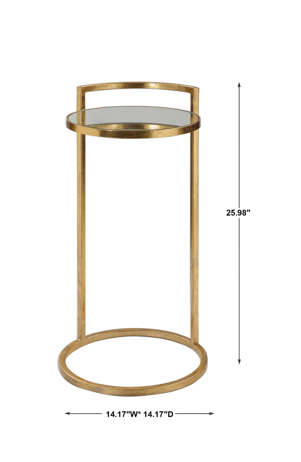 Cailin Gold Accent Table