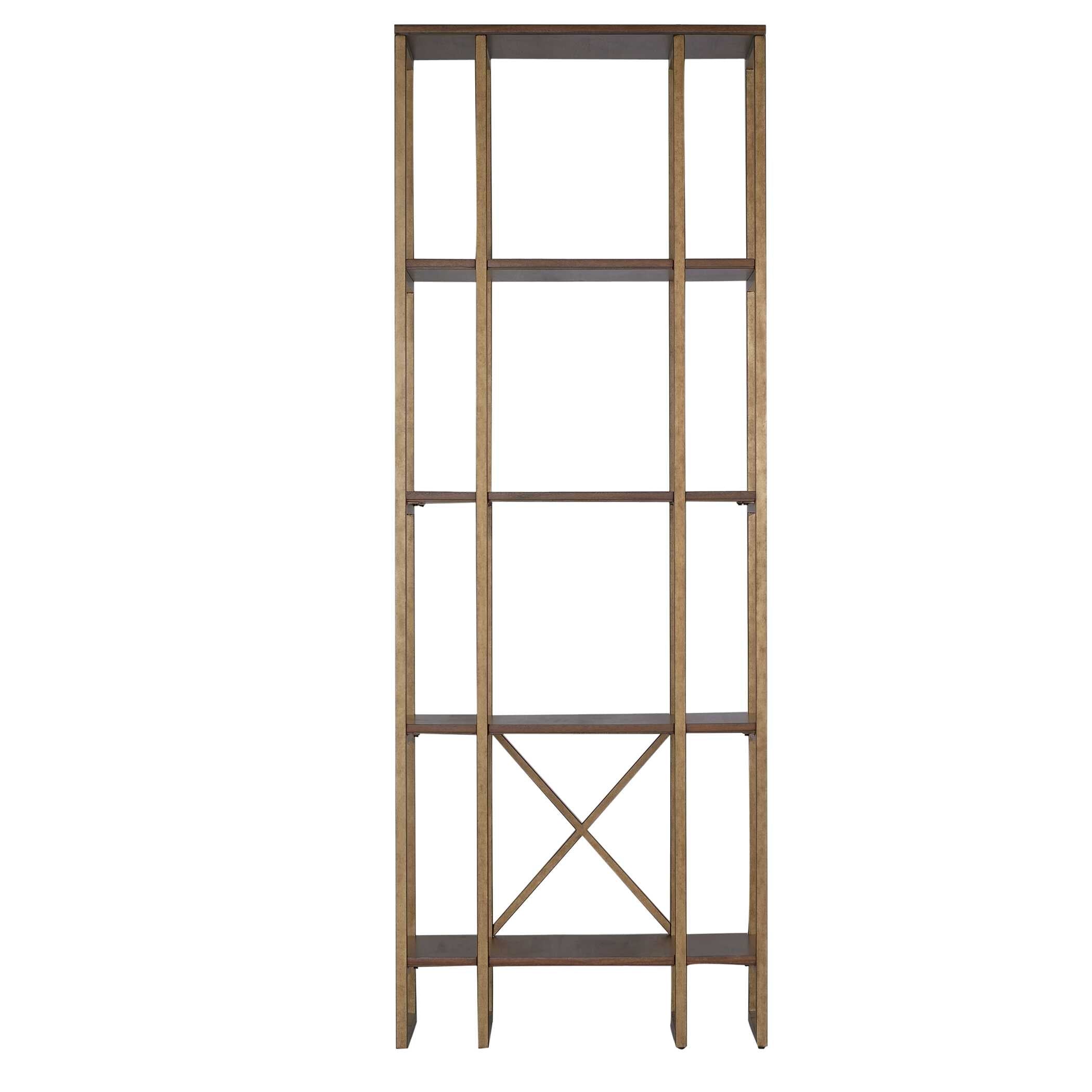 Karishma Antique Gold Etagere