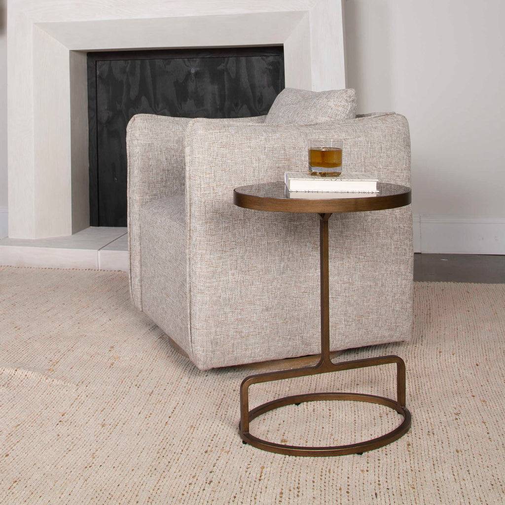 Jessenia Stone Accent Table