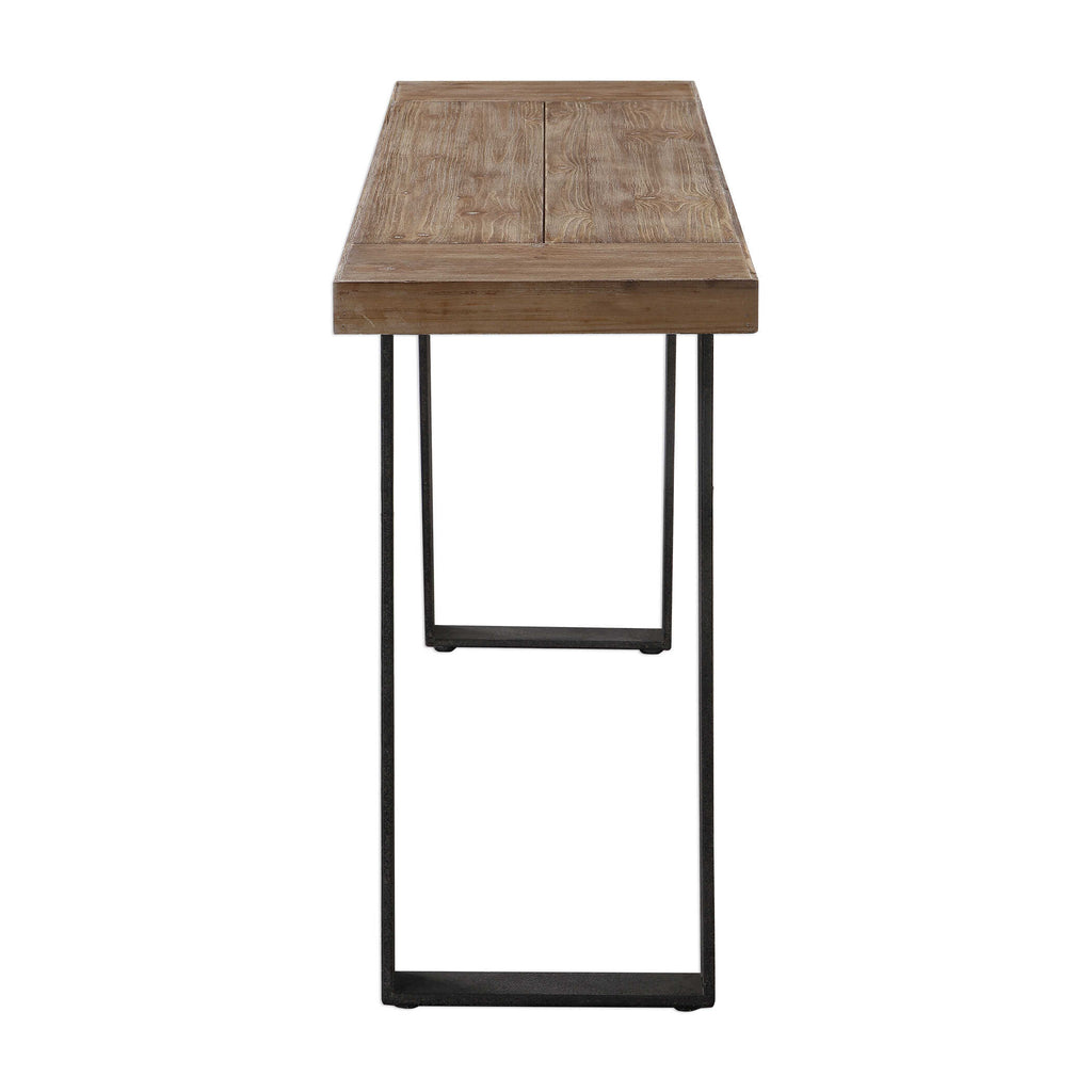 Freddy Weathered Console Table