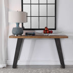 Freddy Weathered Console Table