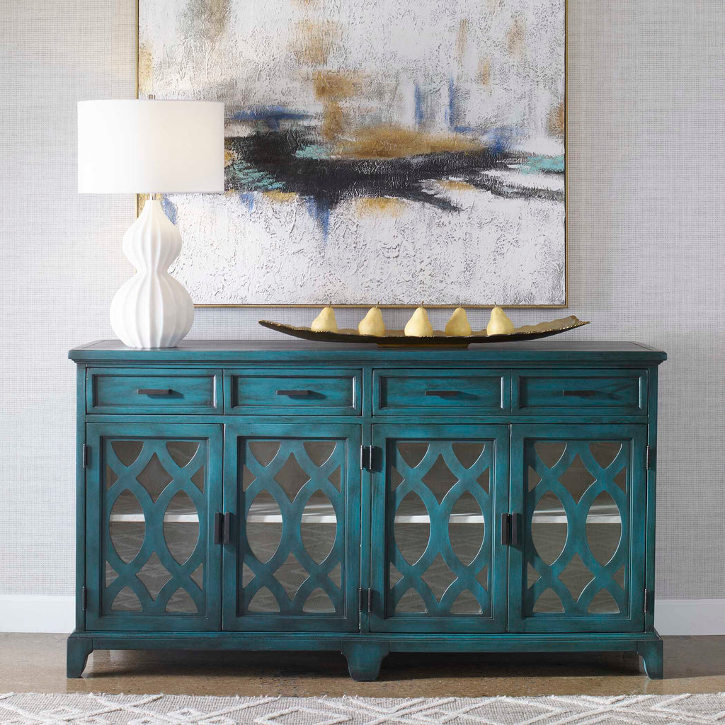 Oksana Wooden Credenza