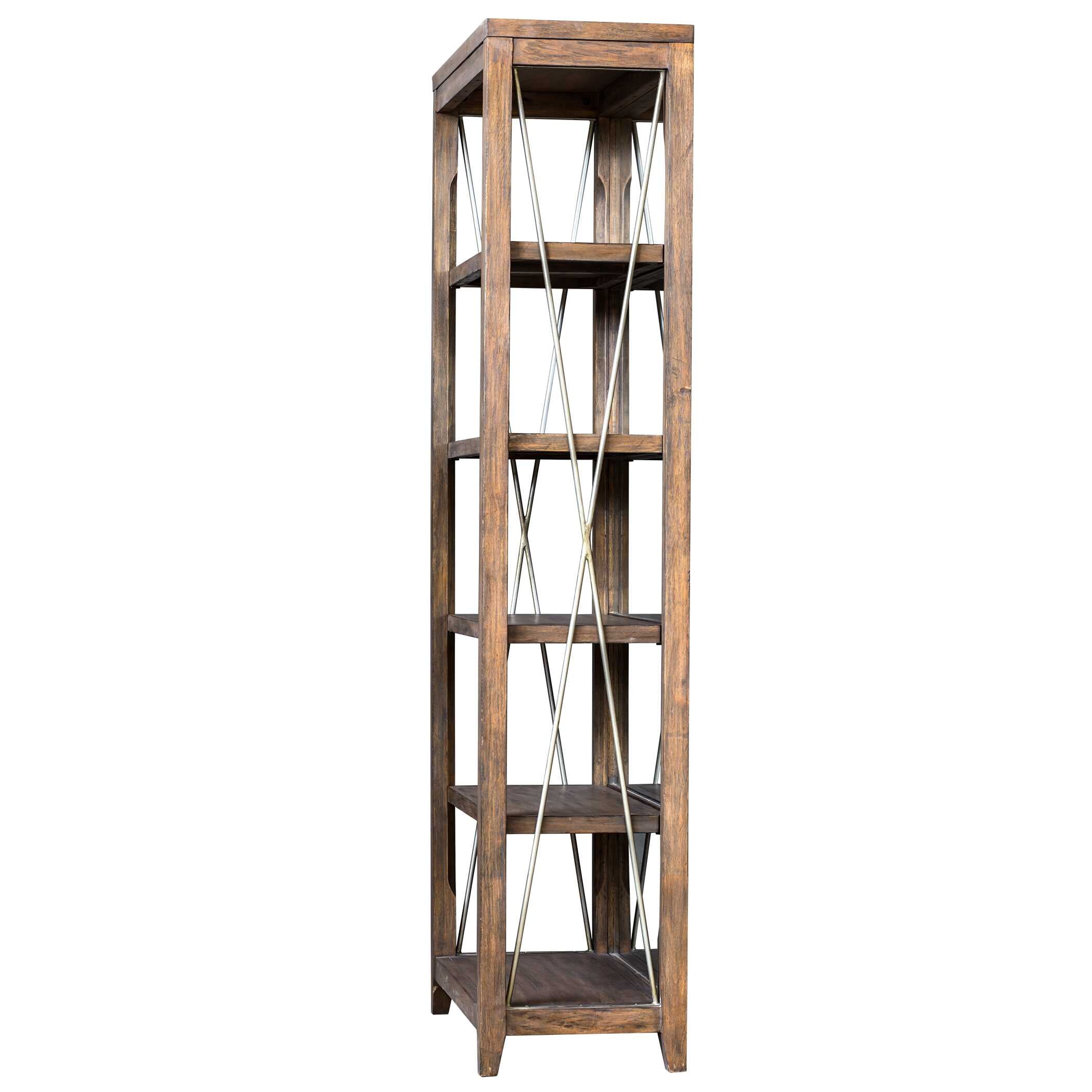 Delancey Weathered Oak Etagere