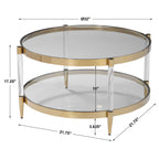 Kellen Glass Coffee Table