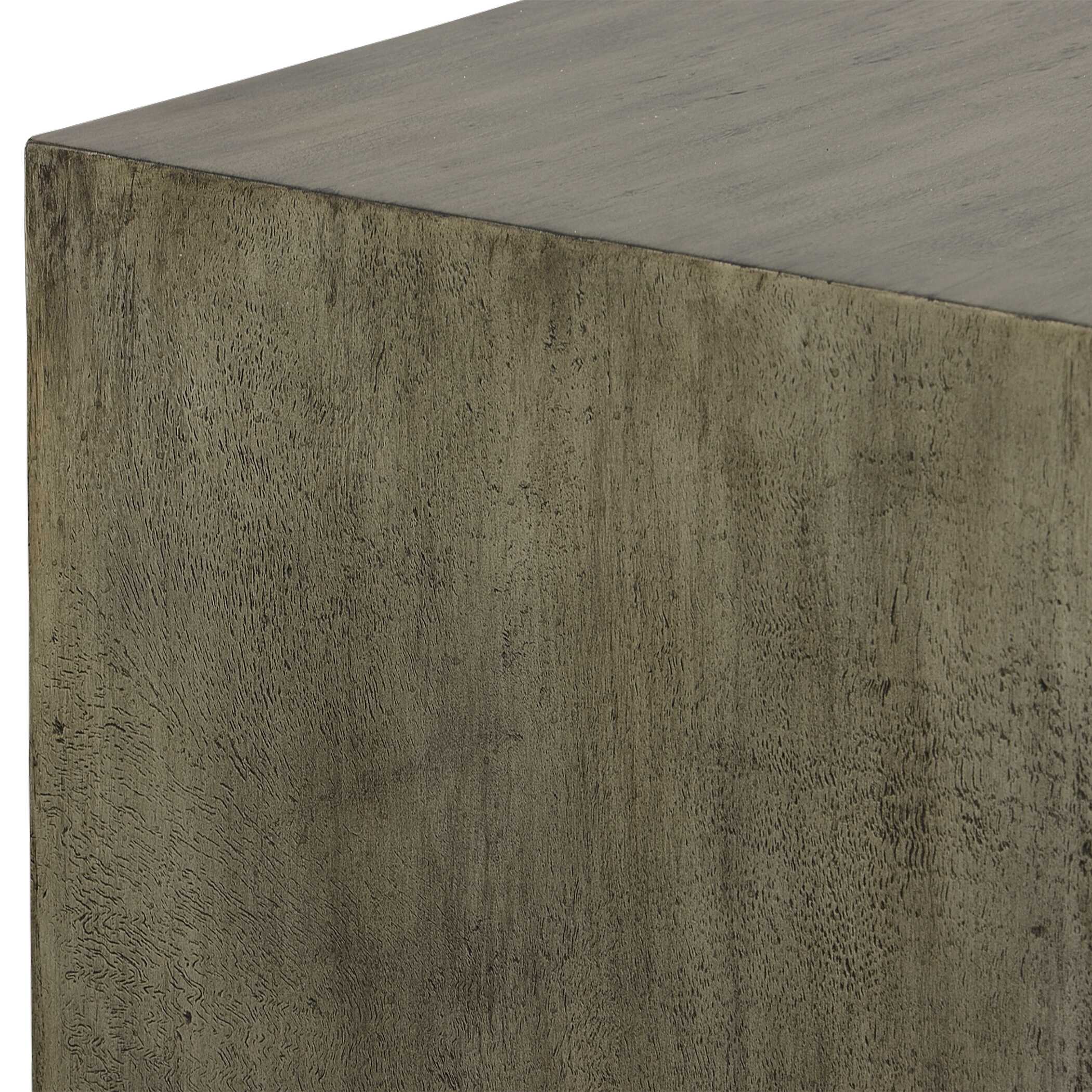 Kareem Modern Gray Coffee Table