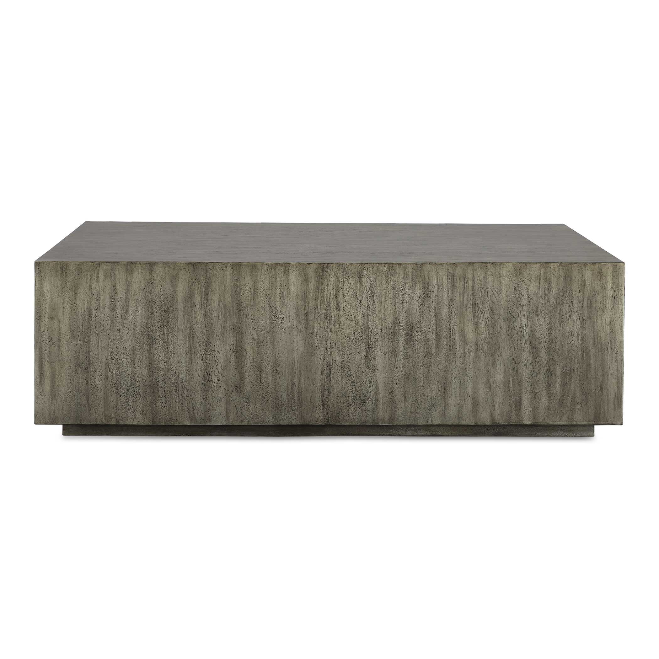 Kareem Modern Gray Coffee Table