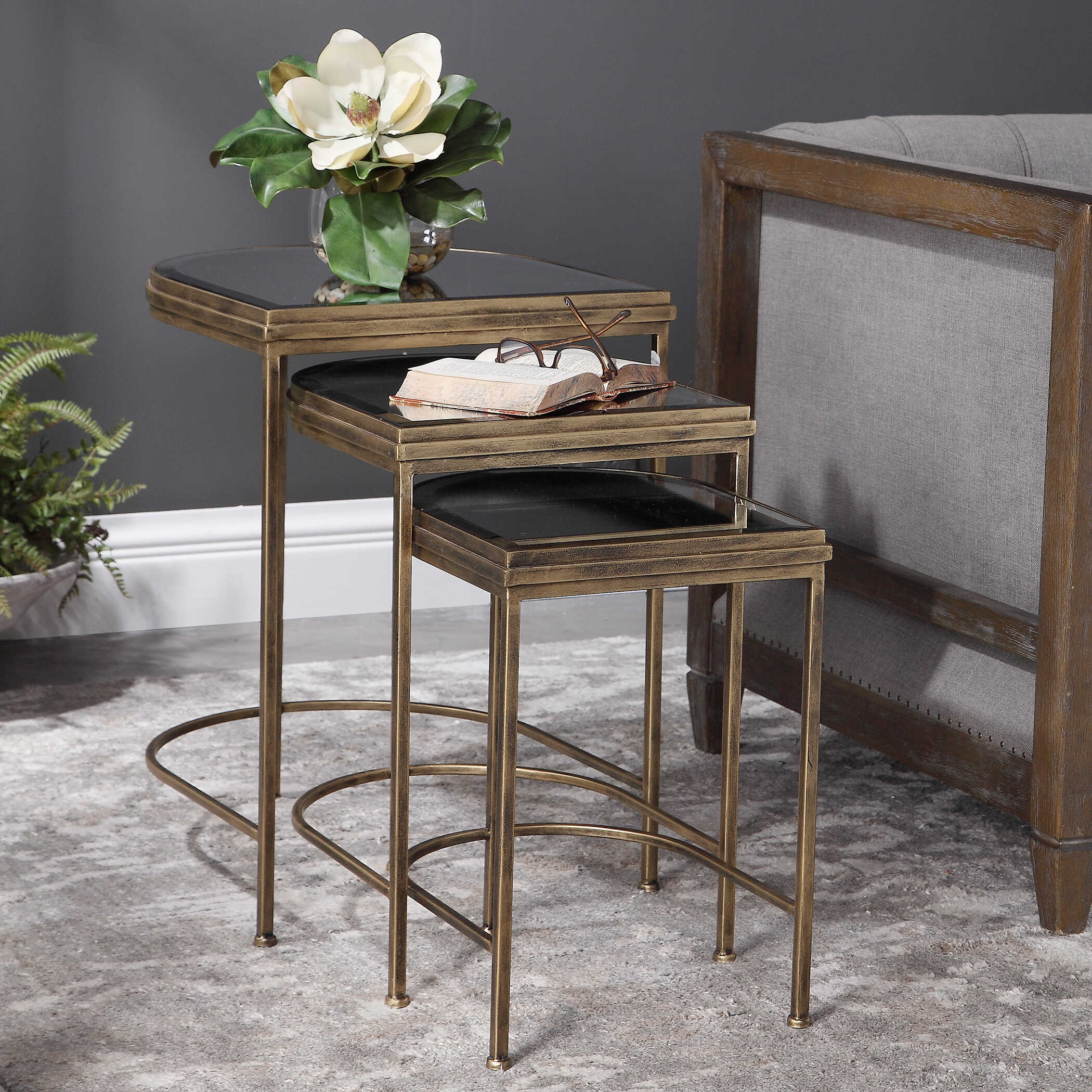 India Nesting Tables Set/3