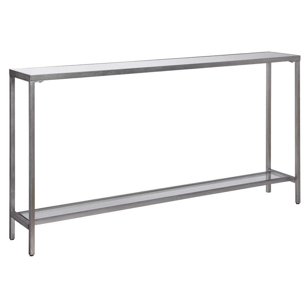 Hayley Silver Console Table