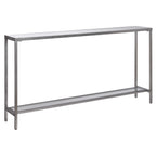 Hayley Silver Console Table